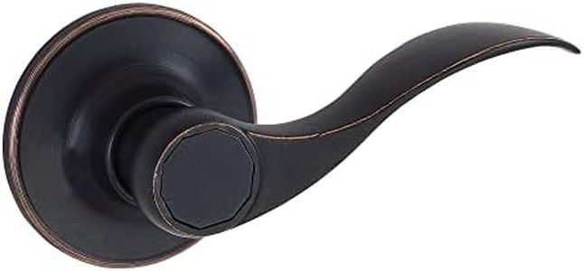 Design House 700617 Springdale Dummy Door Handle, Reversible for Left or Right Handed Doors, Oil Rubbed Bronze Finish