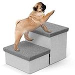 Dog Stairs with Storage, Foldable D