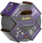 Scotch Extremium Duct Tape, No Residue, High performance, 18 m x 48 mm - Extra strong adhesive, Ideal for Demanding Repairs, Water and UV Resistant, Hand Tearable, Silver Gaffer Tape