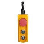 Dehmy Hoist Control Crane switch Hoist Push Button Switch Lifting Pendant Controller with Emergency Stop