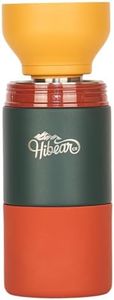 HIBEAR 32oz All-Day Adventure Flask - As Seen on Shark Tank - The Insulated Multi-Tool of Beverage Bottles - Craft Pourover, Cold Brew, Tea, Water Infusion, Wine Decanting, Hydration.