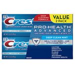 Crest Deep Clean Mint Twin Pack Pro Health Advanced Deep Clean Toothpaste (3.5 Ounce Tubes Each)