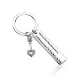 Inspirational Keyring for Family Friends Keychain Gifts Motivational Gift Coworker Gift Size: Regular