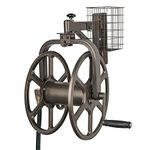 LIBERTY GARDEN Single Arm Navigator Multi-Directional Hose Reel