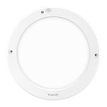 Youtob Motion Sensor LED Ceiling Light 15W 1100LM Flush Mount Round Lighting Fixture for Stairs, Porches, Closets, Basements, Hallways, Pantries, Laundry Rooms(3000K Warm White)