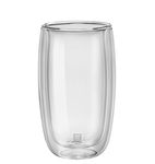 ZWILLING Sorrento Plus Insulated Double-Latte Macchiato Glass Set- 350 mL - Pack of 2