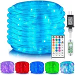 ANJAYLIA 66ft 200 LED Rope Lights O