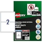 Avery White Heavy Duty Labels for L