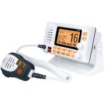 Uniden UM725GBT Marine VHF Radio, All USA, Canada, and Intl. Marine Channels, 1Watt/25Watt Transmit Power, Largest LCD Screen in Class, NOAA Weather Channels, Speaker Mic, GPS Built-in, and Bluetooth
