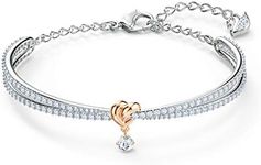 SWAROVSKI Lifelong Heart Bangle, Cl