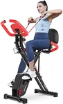 pooboo Folding Exercise Bike, Fitne