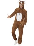 Smiffys Bear Costume, Brown, L - Size 42-44