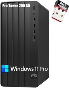 HP Pro Tower 290 G9 Business Desktop Computer, 12th Gen Intel 4-Core Processor (Beat i5-10600), 32GB DDR4 RAM, 1TB PCIe SSD, WiFi Adapter, RJ-45, HDMI, VGA, KB & Mouse, Windows 11 Pro