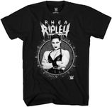 WWE Rhea Ripley Chains Brutality Adult T-Shirt Black