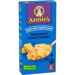 Annie's Homegrown Classic Macaroni & Cheese 6 Oz Box