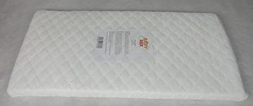 Baby Mattress Cot Crib Anti Allergy Breathable Quilted Fiber Size (89x38cm)