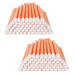 AAwipes Foam Cleaning Swab Sticks (100pcs with 3.4mm Round Foam Tips, Assorted Color) - Cleanroom Sponge Sticks for Inkjet Printers, Cameras, Optical Lenses, Painting & Auto Detailing (C709C)