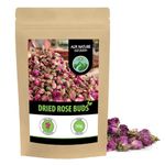 Rose Buds Dried, Rosebuds Infusion (50g, 1.8 oz), Rosebuds Tea, Dried Rose Petals, Rose Tea, 100% Pure and Natural