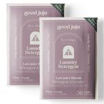 Good Juju Laundry Detergent Strips with Plant Enzymes | 72 Strips | 72 Full Loads, Up to 144 Small/Handwash Loads | Ultra Concentrated & Eco-Friendly | SLS & Phosphate Free | Lavender Bloom