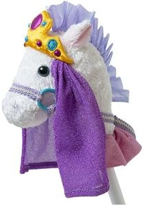 Mary Meyer Hobby Horse Toy Fancy Prancer Stick Horses, 33-Inches Tall, Princess Pony