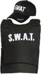 GREY LOOK Adult SWAT Team Vest & Ca