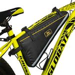 GR GOLDEN RIDERS | Trigon | Bike Frame Bag for Bicycle-Bike Pouch Bike Bags Reflective with Plenty of Storage