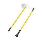 KINGTOP Golf Flagstick Mini, Practice Putting Green Flag Stick for Yard, Pole | Pin | Flagpole, Portable 2-Section Design, 3 Foot, 1-Pack