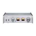 Teac AX-505 Stereo Integrated Amplifier (115 Watt per channel, power saving function, headphone amplifier circuit, cinch input), Silver
