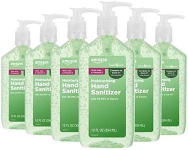 Amazon Basic Care - Aloe Vera Hand Sanitizer 62%, 12 fl oz (Pack of 6)