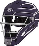 Rawlings unisex teen Junior - 6 1/2" 7" Catcher s Helmet, Purple/White, JR US