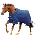 Shires Highlander Plus 200G Standard Neck Blanket Navy/Hunter 84"
