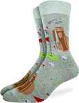 Good Luck Sock Men's Golfing Green Socks, Adult