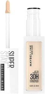 Maybelline New York - Correcteur Anti-Cernes - Longue Tenue jusqu'à 30H - Tous Types de Peaux - Superstay Active Wear - Teinte : Ivory (05) - 10 ml