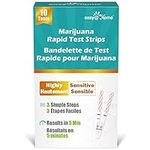 Easy@Home Marijuana Rapid Test Strips: THC Test Kit - Screens Metabolites of Drugs Containing THC with Cutoff Level 50ng/mL-10 Pack