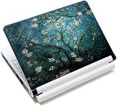 Laptop Skin Vinyl Sticker Decal, 12" 13" 13.3" 14" 15" 15.4" 15.6 inch Laptop Skin Sticker Cover Art Decal Protector Fits HP Dell Lenovo Compaq Apple Asus Acer (Van Gogh Painting)