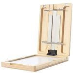 U.Go Plein Air Anywhere Pochade Box, Ultra Lightweight Baltic Birch wood with Stainless Steel and Aluminum construction, Small measures 6 x 8 x 1.25 inches (00703)