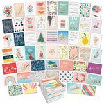 Sweetzer & Orange All Occasion Cards Assortment Box. Set of 100 Assorted Greeting Cards for All Occasions with Greeting Card Organizer Card Box. 17 Types of Note Cards incl Blank Cards with Envelopes