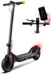 Apachie Pro Edition Adults Electric Scooter, 500W Motor, 10.5 inch Wheels, E-Scooter, 12.5AH Lithium Battery, 3 Speed Modes, 45km Long Range, Dual Braking System, APP Control, Bluetooth (Red)