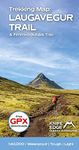 Trekking Map: Iceland's Laugavegur Trail & Fimmvorduhals Trail: With Free Gpx Download: 1