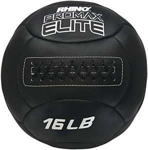 Champion Sports PRX16 Rhino Promax Elite Slam Balls, 16 lb, Soft Shell with Non-Slip Grip, Medicine Wall Exercise Ball for Weightlifting, Plyometrics, Cross Training, & Home Gym Fitness