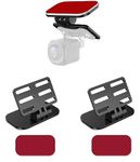 Pixelman Rear Camera Holder,(Adhesive-2PCS) Universal Back Windshield Backup Camera Mount,Rear View Camera Bracket,Rear Window Camera Mount,Dash Cam Mirror Camera Reverse Camera Mount