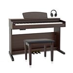 Digital Piano 88 Fully Weighted Keys with Wooden Stand & 3 Pedals