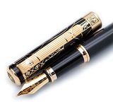 Picasso 902 Gentleman Collection Fountain Pen Original Box (Relievo2, Medium Nib 0.7mm)