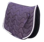 Rhinegold Wave Saddle Pad-Full-Plum