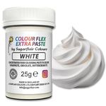 Colour Flex White Food Colouring Paste - Extra Concentrated, Vibrant Food Colouring For Buttercream, Chocolate, Sugar Paste, Icing, Fondant, Royal Icing, Cake Mixes, Batters and More - 25g