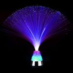 The Glowhouse Fibre Optic Ice Crystal Lamp - 13.5" Brand Premium (Colour Changing) - Batteries Included