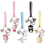 yiwoo 5 Pack Cute Keychains for Gir