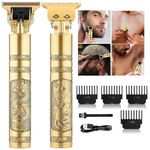 SUPRENT Dragon Style Beard Trimmer For Men, Professional Hair Clipper, Hair Trimmer and Shaver For Men Adjustable Blade Clipper and Shave,Close Cut Precise Hair Machine, plastic Body Trimmer (dregan metal)