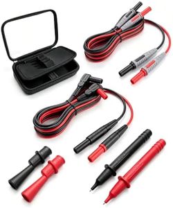 MT60K 96-Inch Long Silicone Test Leads Kit Multimeter,HVAC,Auto Elec Panels