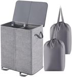 Lifewit Double Laundry Hamper with 